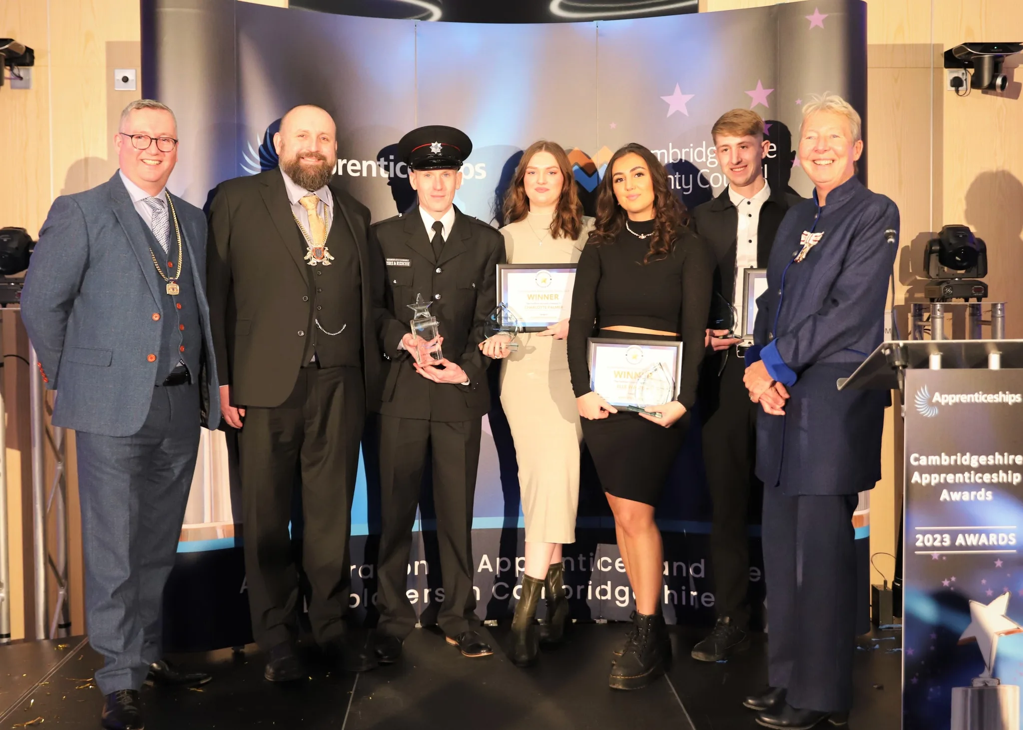 The awards ceremony took place during National Apprenticeship Week. It provided an opportunity to spotlight how apprenticeships provide ‘Skills for Life’