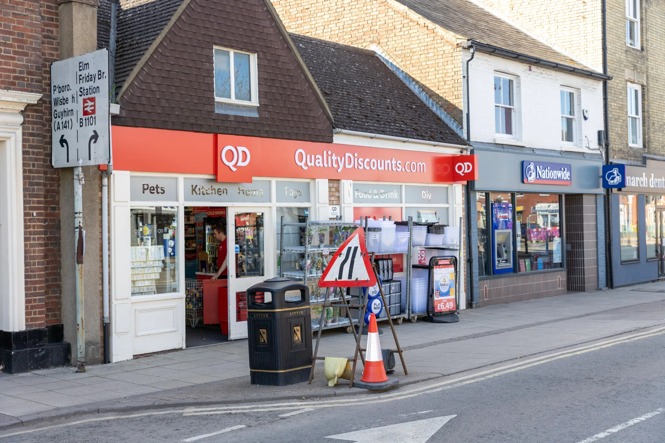 The shop that is closing is QD Stores (Quality Discounts) with the company saying it has “become no longer viable for us to keep open”. It will close in May.