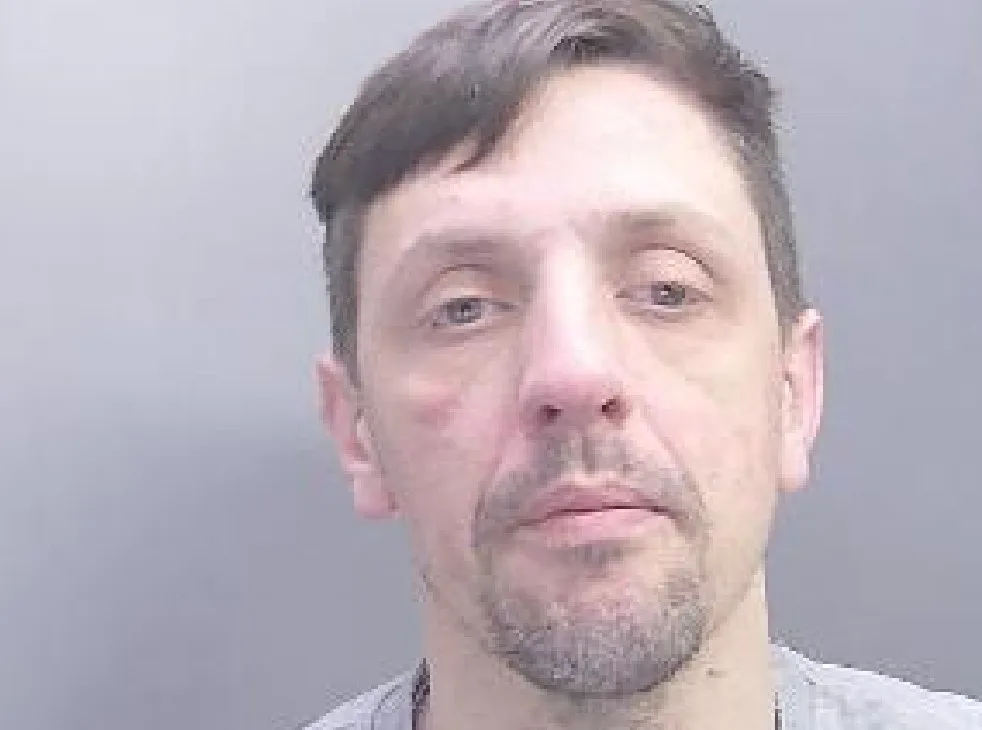 Darren Powell, 42, and an accomplice, who were both masked, smashed the rear patio door of the house in New Barns, Ely, at about 10.10pm on 31 December last year.