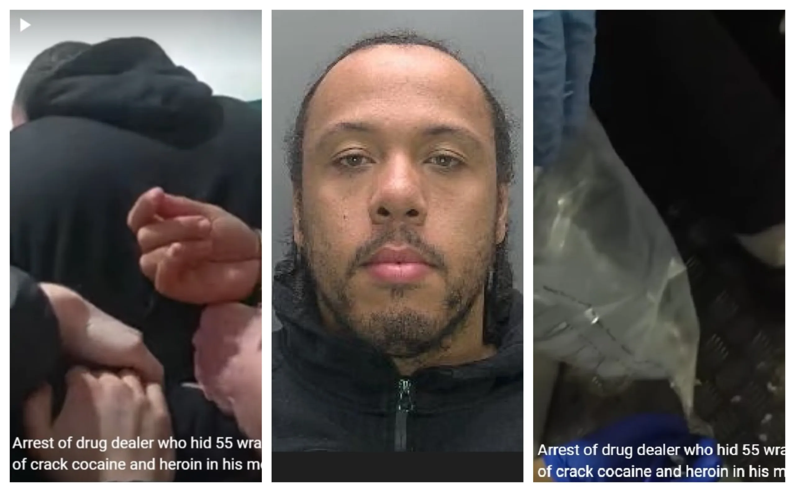 That’s a wrap! Police found 55 of wraps drug dealer Jayden Ryan tried to hide in his mouth. He has been jailed for more than five years. He operated in East Cambridgeshire and in the Ely area.