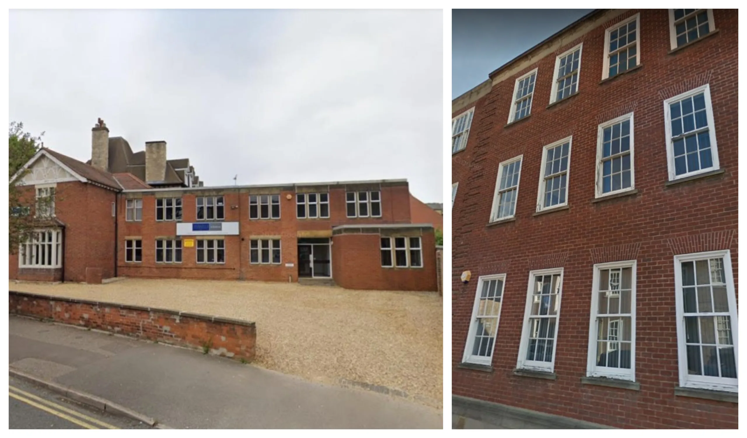 16 Lincoln Road (left) and 18 Priestgate – both in Peterborough and both offices – could be converted to housing. The city council will decide.